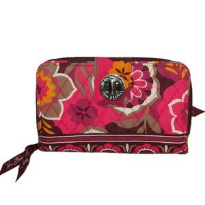 Vera Bradley Turn Lock Floral Multi-Color Wallet